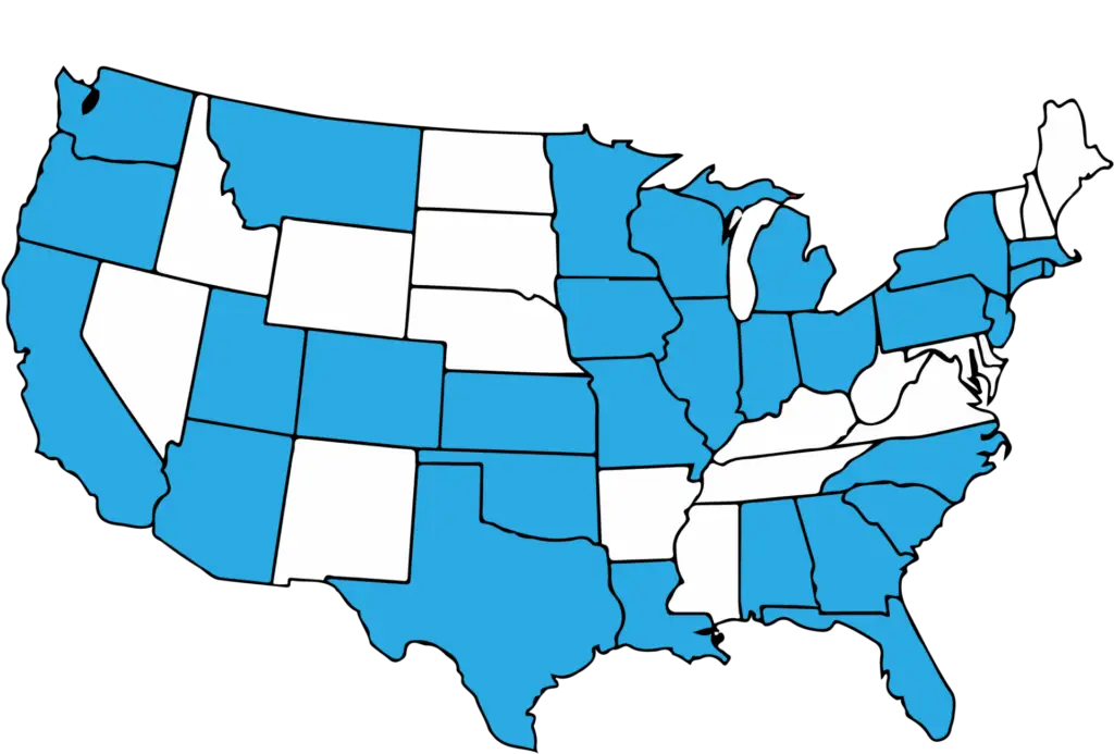 Work-fit locations map
